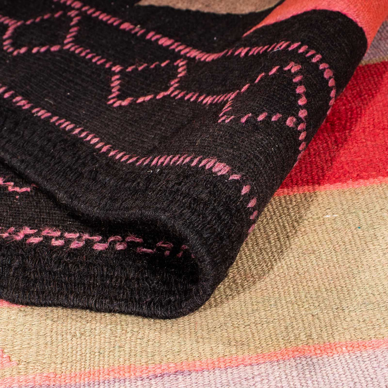Tappeto corsia Tappeto Kelim - Vecchio - 330 x 135 cm - multicolore