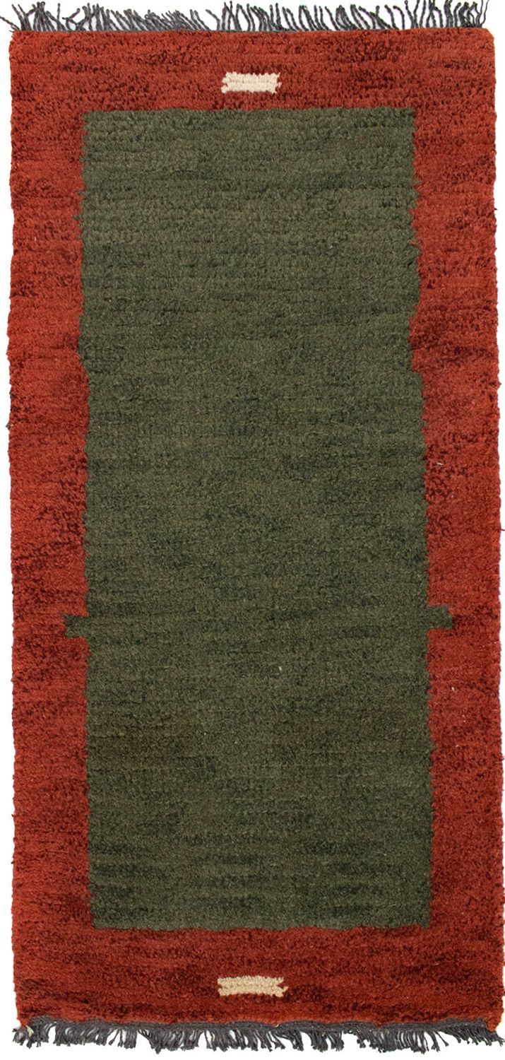 Tappeto Nepal - 140 x 70 cm - verde