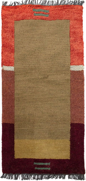 Tappeto Nepal - 140 x 70 cm - marrone