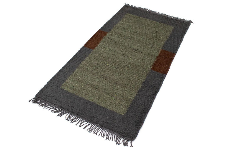 Tappeto Nepal - 140 x 70 cm - grigio