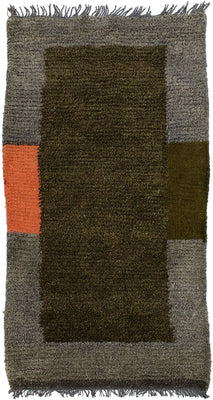 Tappeto Nepal - 140 x 70 cm - verde