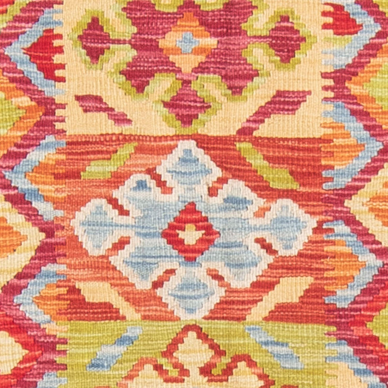 Tappeto Kelim - Splash - 199 x 156 cm - multicolore