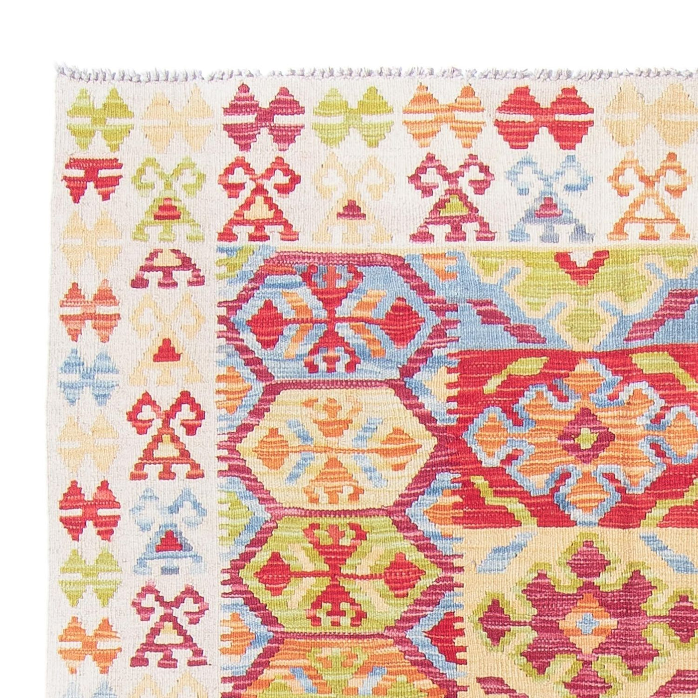 Kilim Maimana Tappeto 199x156cm - Tappeto di lana