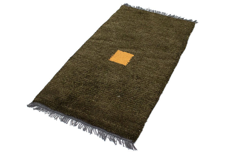 Tappeto Nepal - 140 x 70 cm - verde scuro