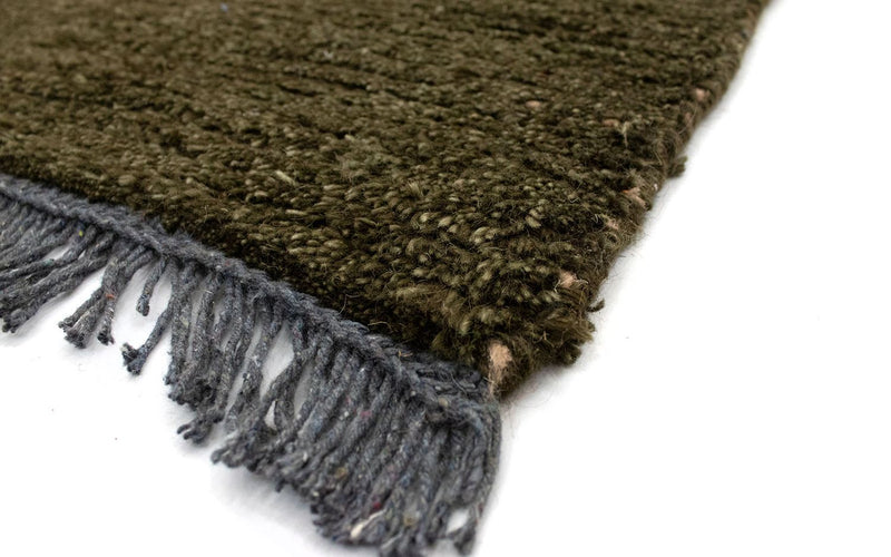 Tappeto Nepal - 140 x 70 cm - verde scuro