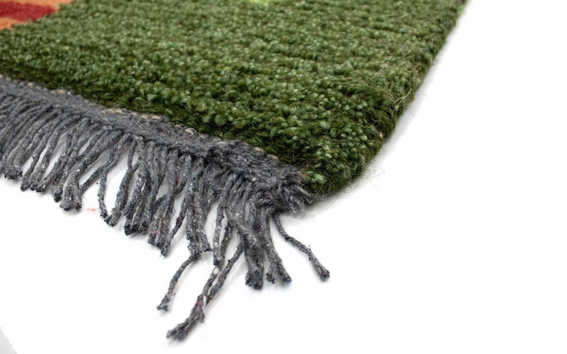 Tappeto Nepal - 140 x 70 cm - verde