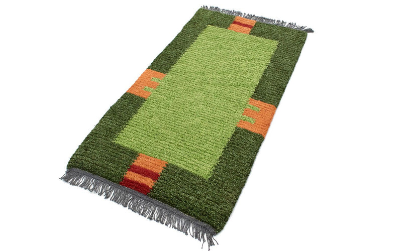 Tappeto Nepal - 140 x 70 cm - verde