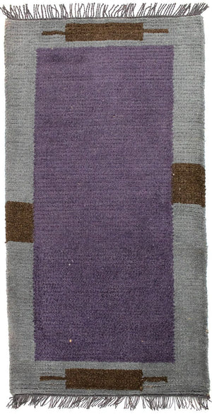Tappeto Nepal - 140 x 70 cm - viola