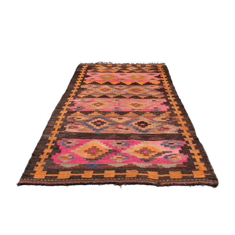 Tappeto corsia Tappeto Kelim - Vecchio - 260 x 120 cm - multicolore