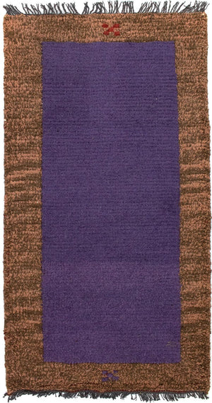 Tappeto Nepal - 140 x 70 cm - viola