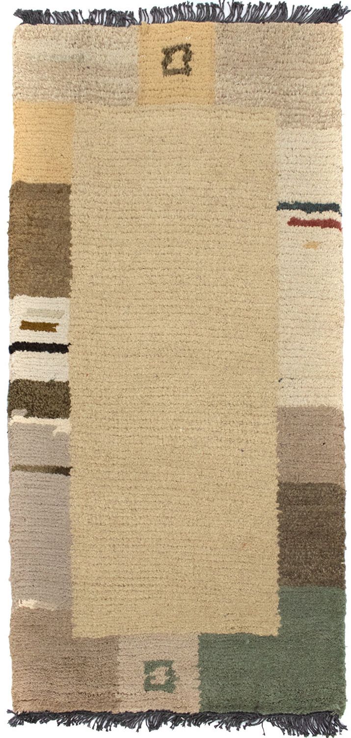 Tappeto Nepal - 140 x 70 cm - marrone chiaro
