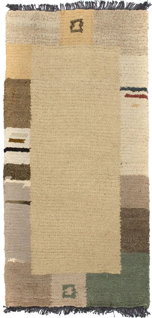 Tappeto Nepal - 140 x 70 cm - marrone chiaro