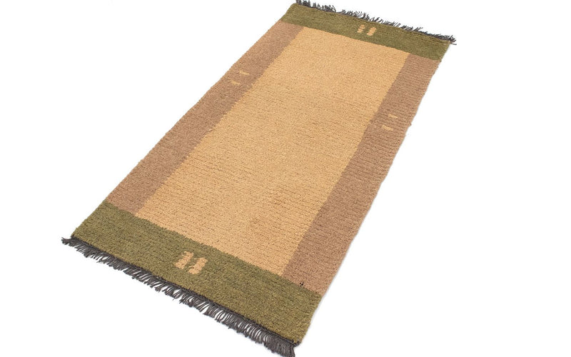 Tappeto Nepal - 140 x 70 cm - marrone chiaro