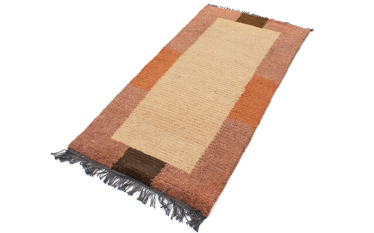 Tappeto Nepal - 140 x 70 cm - marrone chiaro