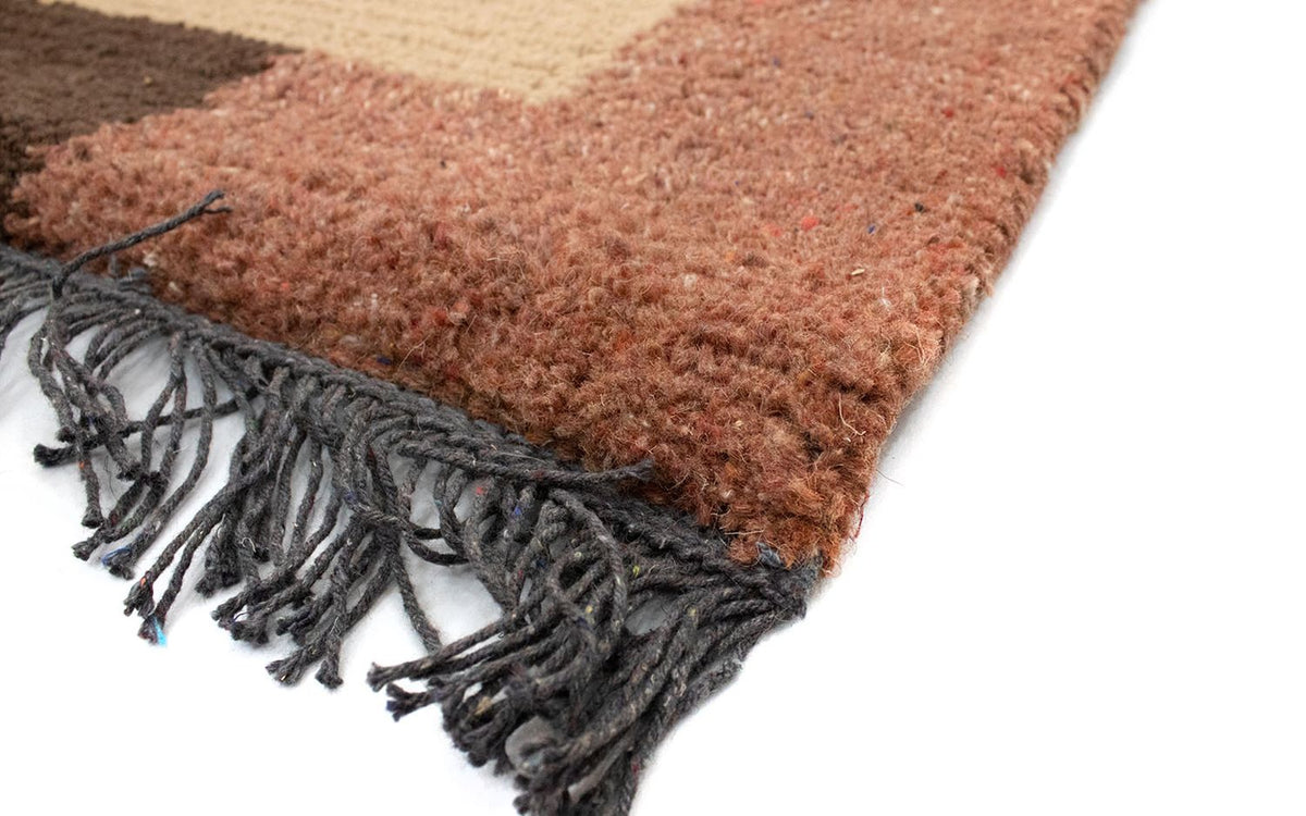 Tappeto Nepal - 140 x 70 cm - marrone chiaro