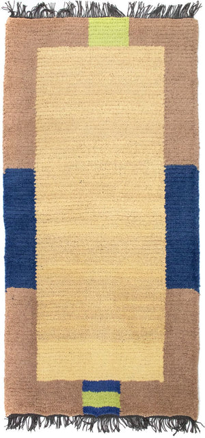 Tappeto Nepal - 140 x 70 cm - beige