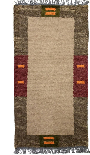 Tappeto Nepal - 140 x 70 cm - marrone chiaro