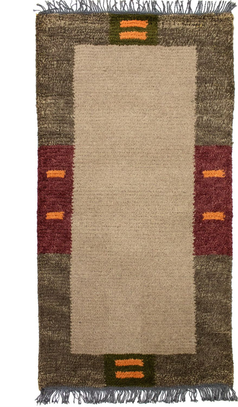 Tappeto Nepal - 140 x 70 cm - marrone chiaro
