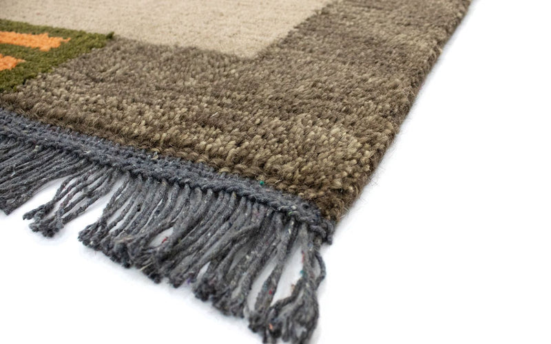 Tappeto Nepal - 140 x 70 cm - marrone chiaro