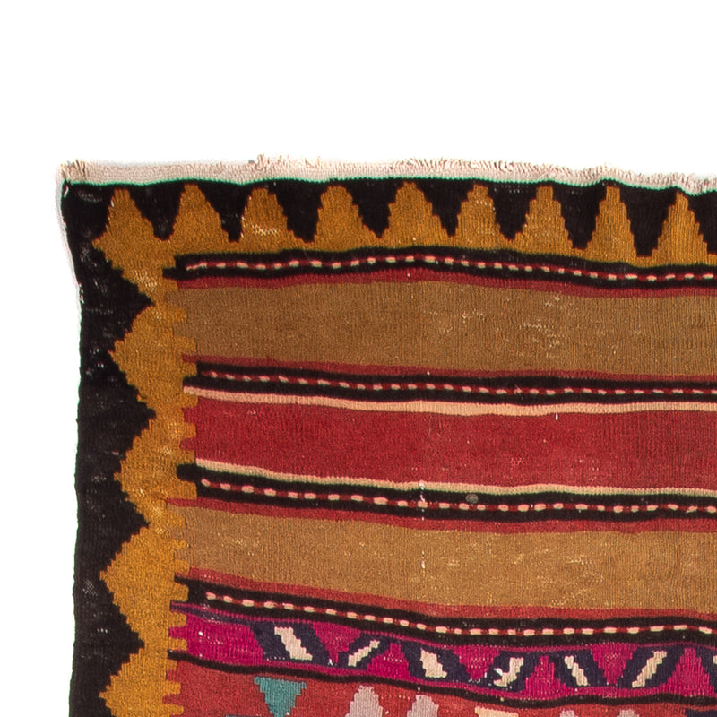 Tappeto corsia Tappeto Kelim - Vecchio - 355 x 140 cm - multicolore