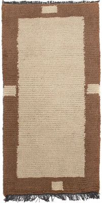 Tappeto Nepal - 140 x 70 cm - beige