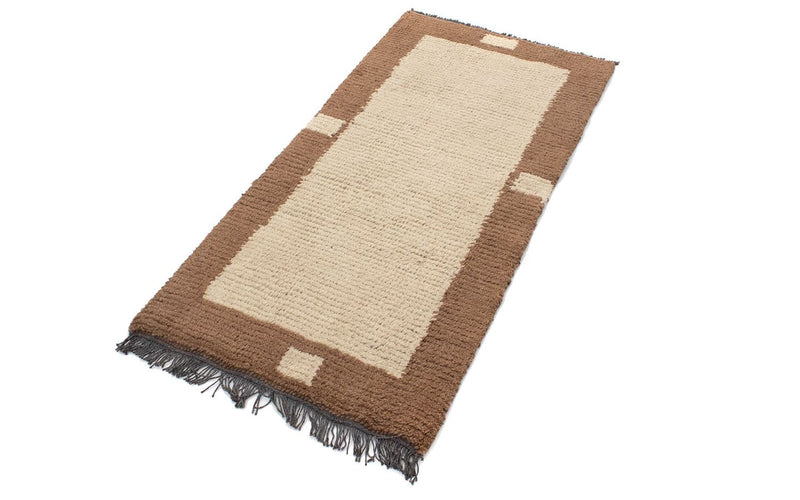 Tappeto Nepal - 140 x 70 cm - beige