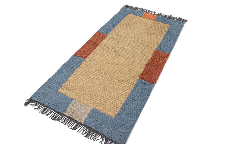 Tappeto Nepal - 140 x 70 cm - beige