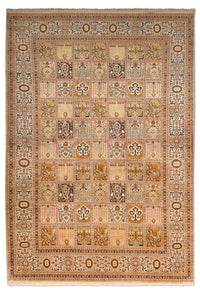 Tappeto di seta - Seta del Kashmir - 240 x 157 cm - beige