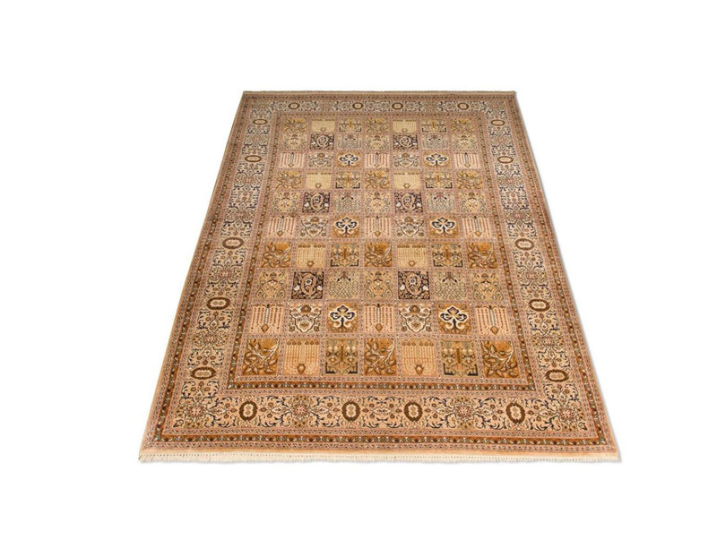 Tappeto di seta - Seta del Kashmir - 240 x 157 cm - beige