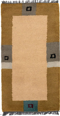 Tappeto Nepal - 140 x 70 cm - beige