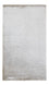 Tappeto di lana - 256 x 153 cm - argento