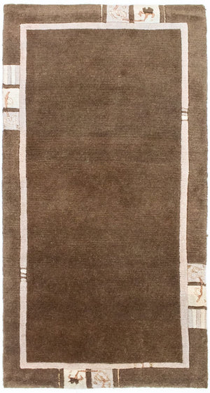 Tappeto Nepal - 140 x 70 cm - marrone
