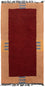 Tappeto Nepal - 140 x 70 cm - rosso