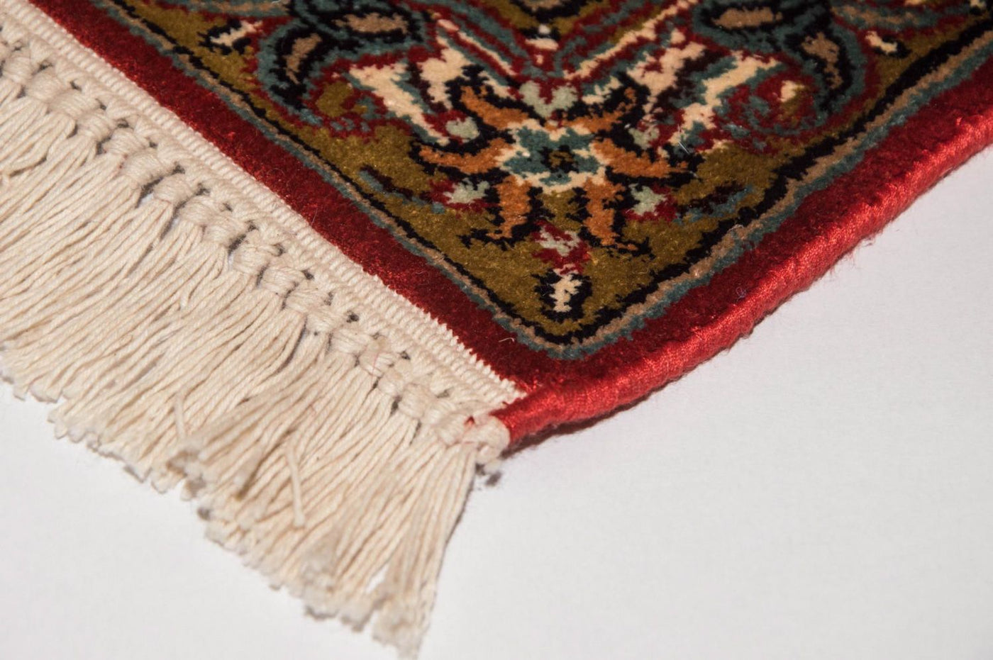 Seta del Kashmir Tappeto 218x156cm - Tappeto orientale