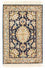 Tappeto di seta - Seta del Kashmir - 98 x 63 cm - blu