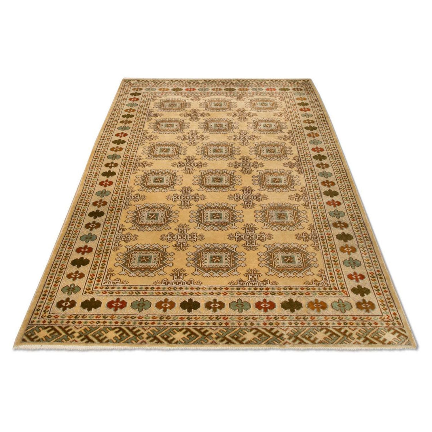 Tappeto Turkaman - 184 x 126 cm - beige