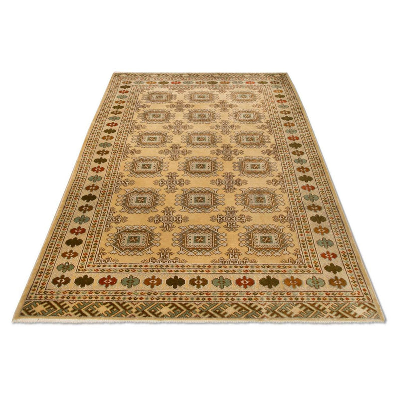 Tappeto Turkaman - 184 x 126 cm - beige