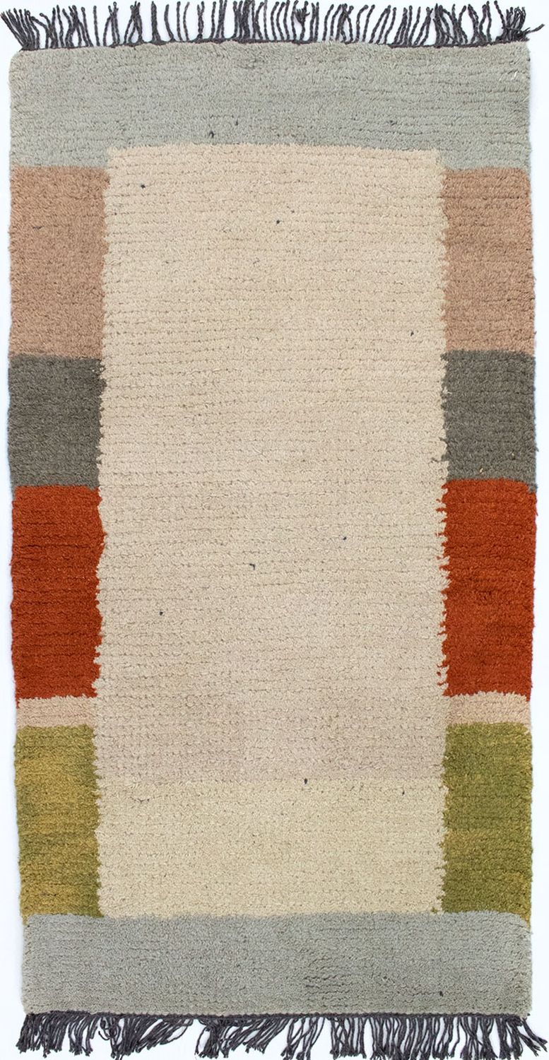 Tappeto Nepal - 140 x 70 cm - beige