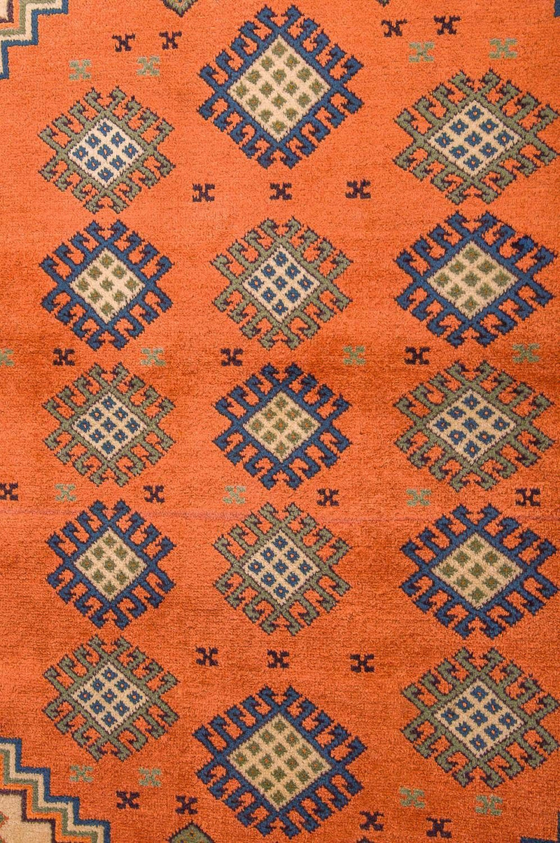 Tappeto Turkaman - 184 x 127 cm - arancione