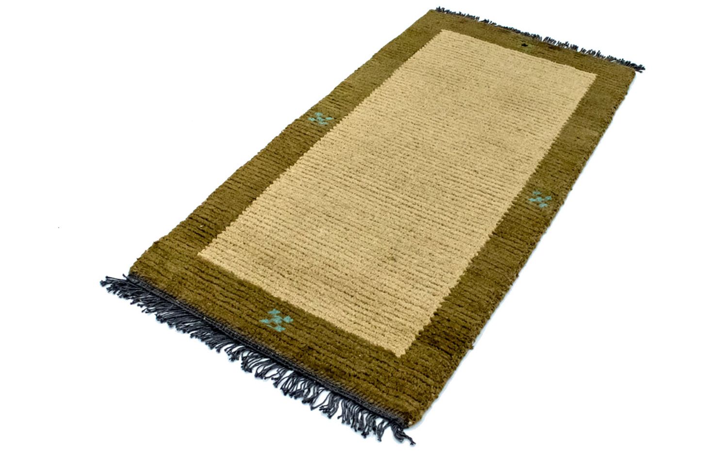 Tappeto Nepal - 140 x 70 cm - verde