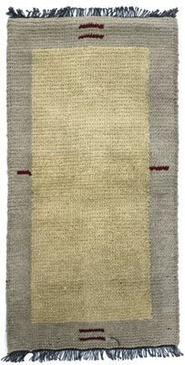 Tappeto Nepal - 140 x 70 cm - beige