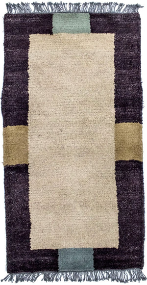 Tappeto Nepal - 140 x 70 cm - beige