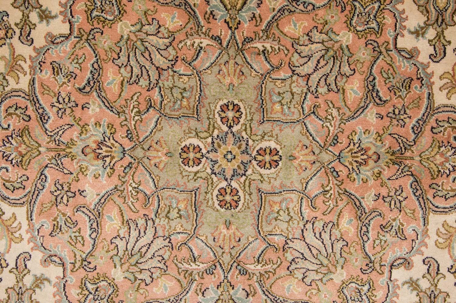 Tappeto di seta - Seta del Kashmir - 335 x 243 cm - beige