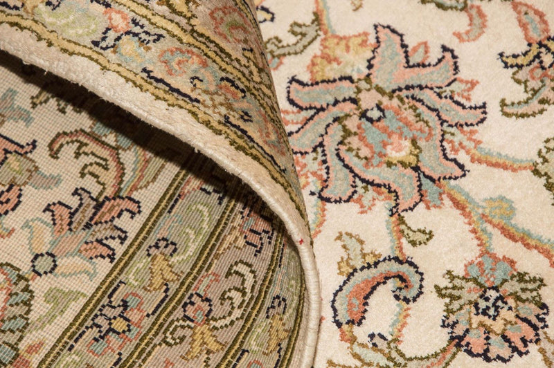 Tappeto di seta - Seta del Kashmir - 335 x 243 cm - beige