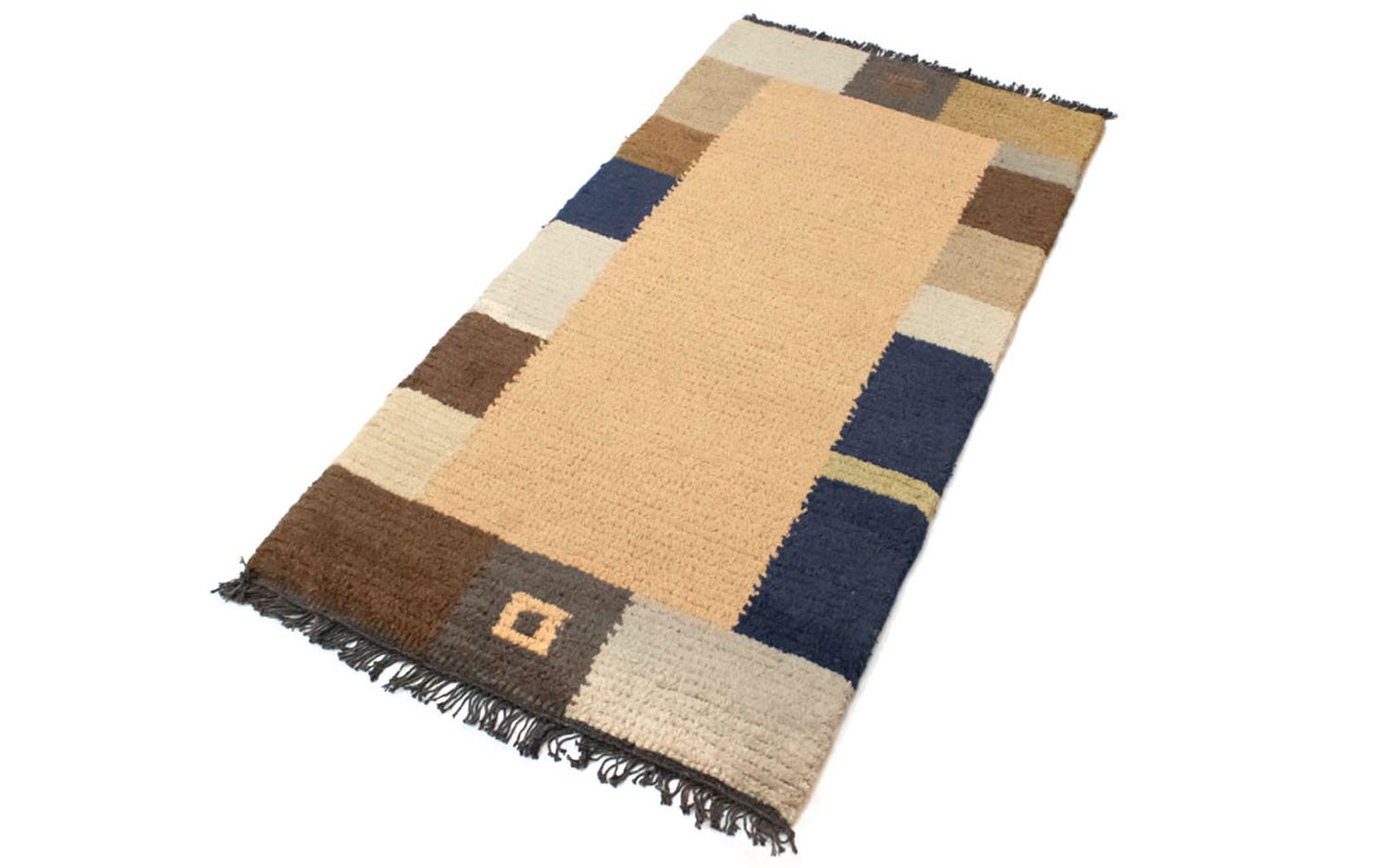 Tappeto Nepal - 140 x 70 cm - marrone chiaro