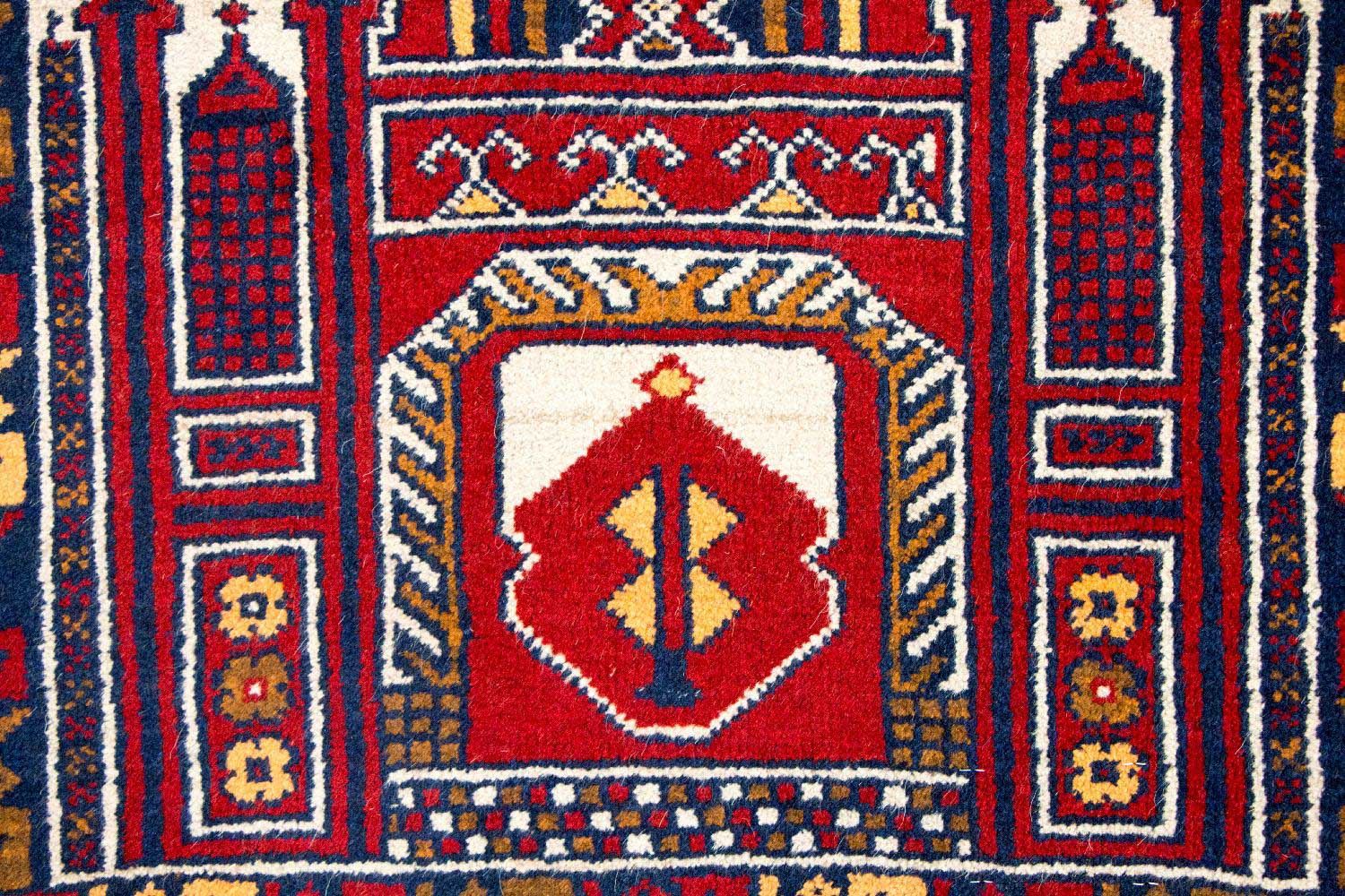 Tappeto Belutsch - 127 x 77 cm - multicolore