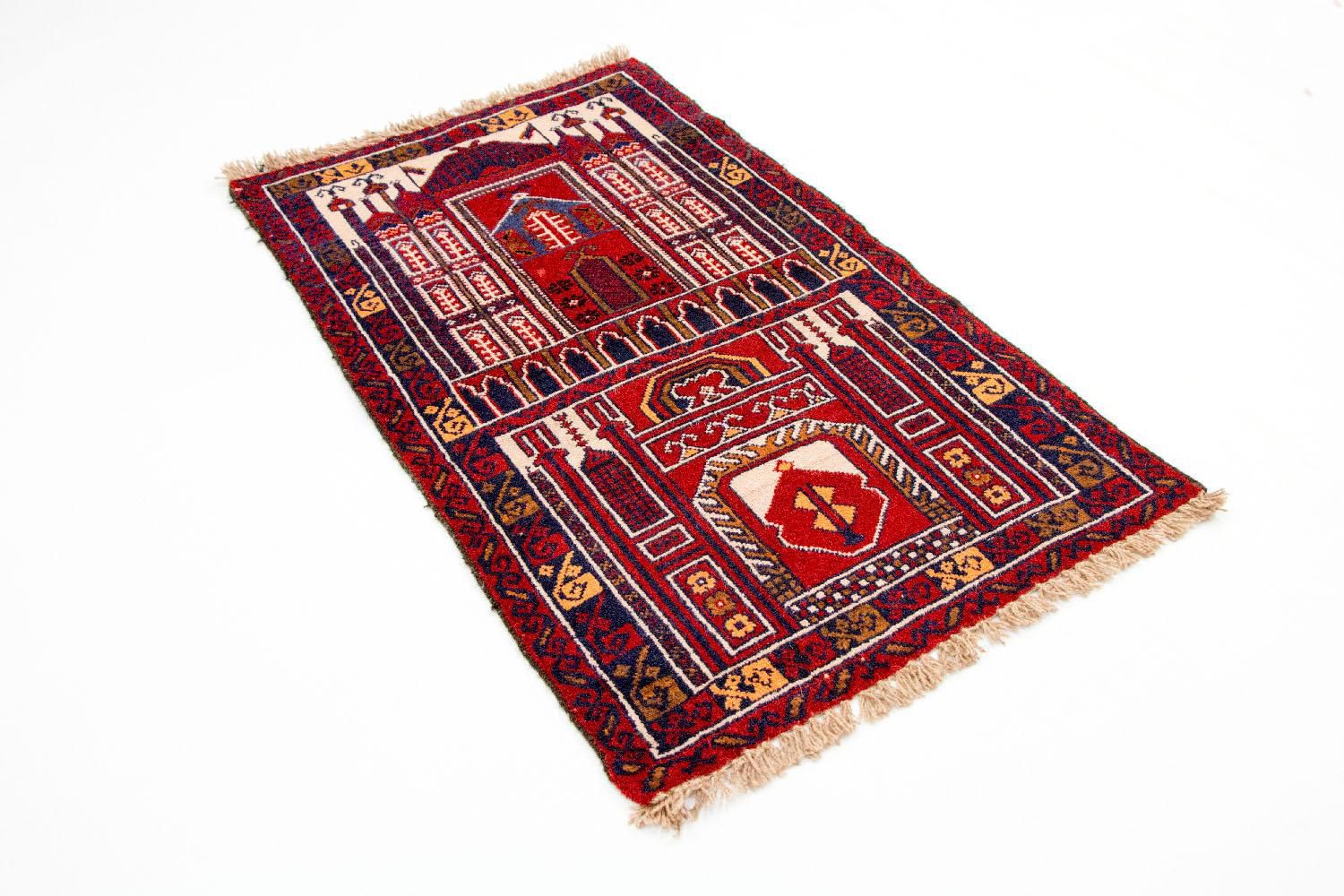 Tappeto Belutsch - 127 x 77 cm - multicolore