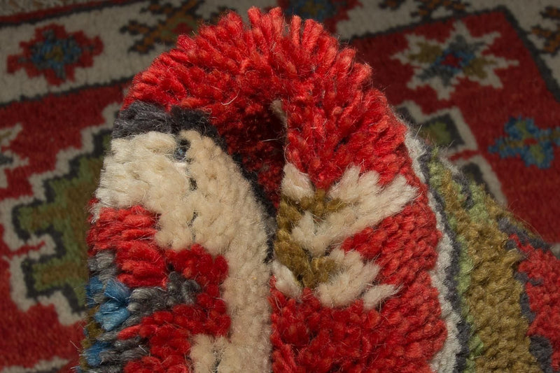 Tappeto orientale - 92 x 65 cm - rosso
