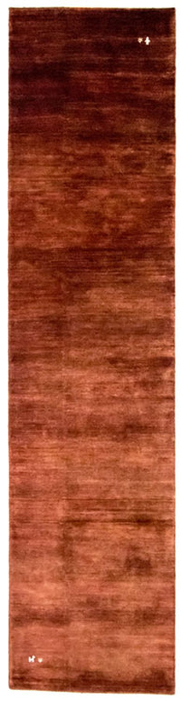 Tappeto corsia Tappeto Gabbeh - Loribaft Persero - 294 x 72 cm - marrone