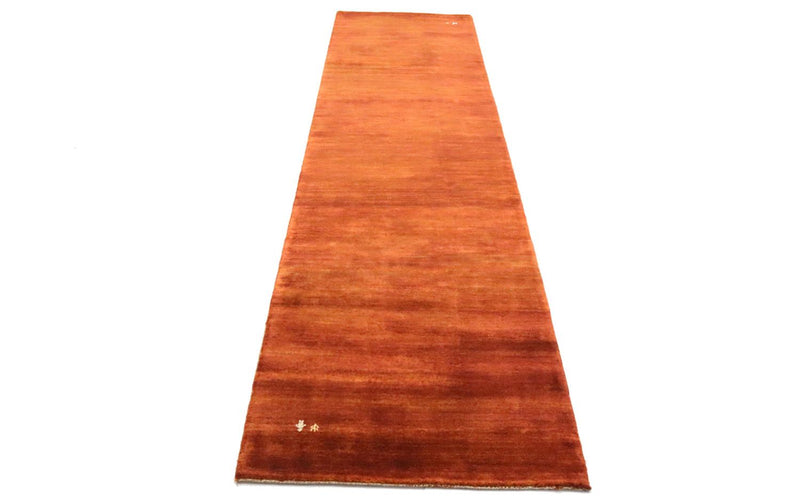 Tappeto corsia Tappeto Gabbeh - Loribaft Persero - 294 x 72 cm - marrone